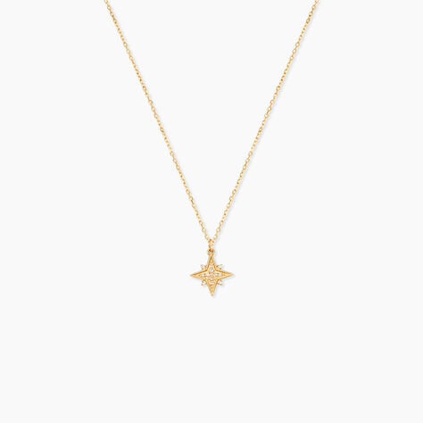 Collier Jaia Or Jaune Diamant - Colliers Femme | Histoire d&rsquo;Or