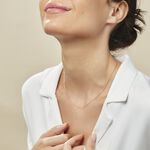 Cha&icirc;ne Igoa Maille For&ccedil;at Diamantee Or Blanc - Chaines Femme | Histoire d&rsquo;Or