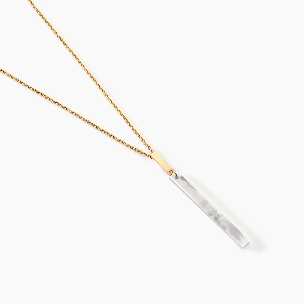 Collier Halcyone Or Jaune Nacre - Colliers Femme | Histoire d’Or