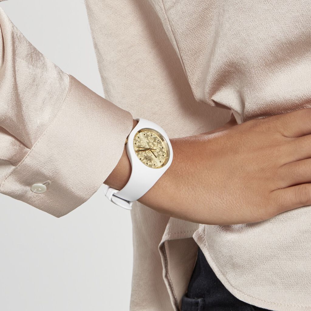 Montre Ice Watch Flower Blanc - Montres Femme | Histoire d’Or