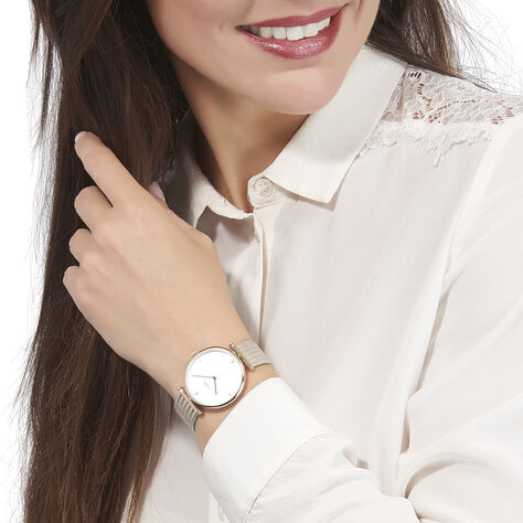 Montre Cluse Triomphe Blanc - Montres Femme | Histoire d’Or