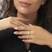 Bague Epiphania Or Blanc Oxyde De Zirconium - Bagues avec pierre Femme | Histoire d’Or