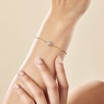 Bracelet Plaqu&eacute; Or Larraso Oxydes De Zirconium - Bracelets Femme | Histoire d&rsquo;Or