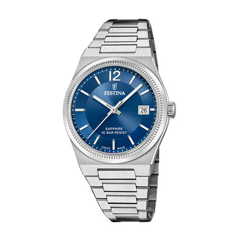 Montre Festina Swiss Made Bleu London - Montres suisses Femme | Histoire d’Or