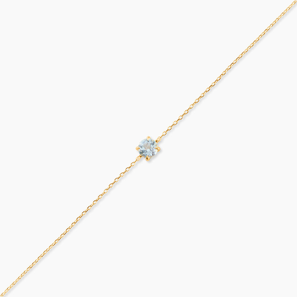 Bracelet Sa&iuml;da Or Jaune Topaze - Bracelets Femme | Histoire d&rsquo;Or