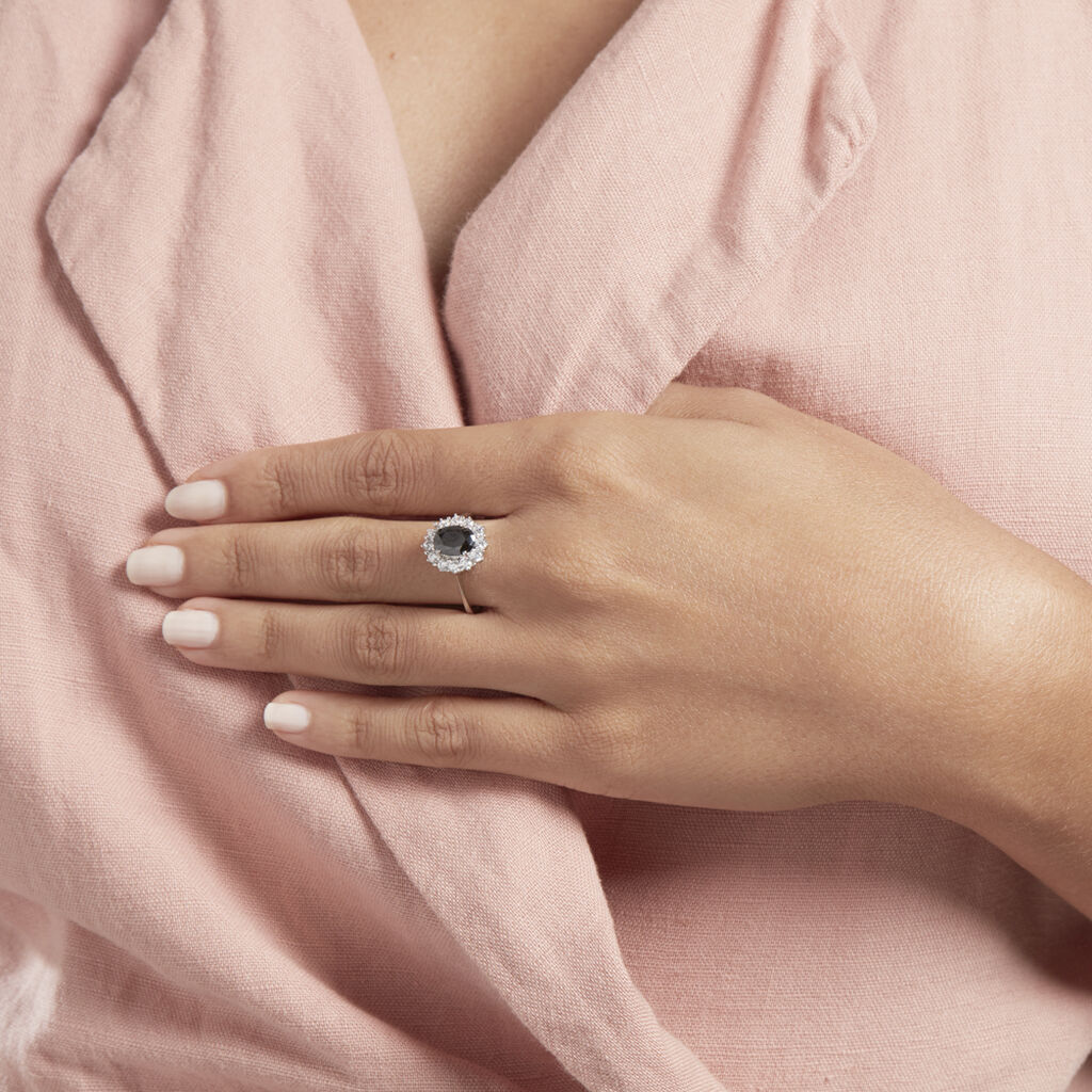 Bague Solitaire Gabor Argent Blanc Oxyde De Zirconium - Bagues solitaires Femme | Histoire d’Or