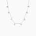 Collier Argent Blanc Deep In Love Oxyde De Zirconium - Colliers fantaisie Femme | Histoire d’Or