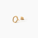 Boucles D'Oreilles Puces Aleria Plaqu&eacute; Or Jaune - Boucles d'oreilles fantaisie Femme | Histoire d&rsquo;Or