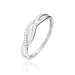 Bague Charlye Or Blanc Diamant - Bijoux Femme | Histoire d&rsquo;Or