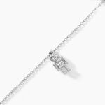 Bracelet Wallie Argent Blanc Oxyde De Zirconium - Bracelets Femme | Histoire d&rsquo;Or