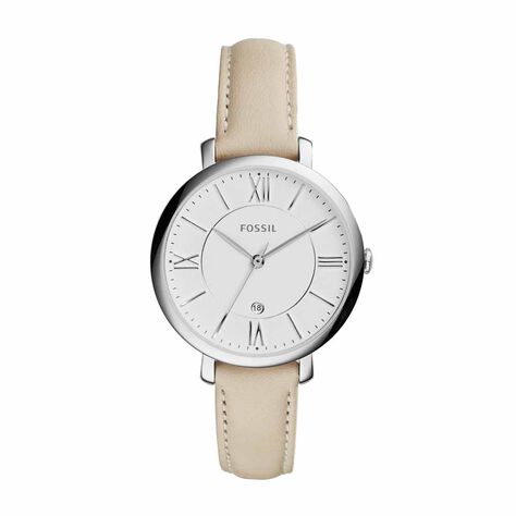 Montre Fossil Jacqueline Blanc - Montres Femme | Histoire d’Or