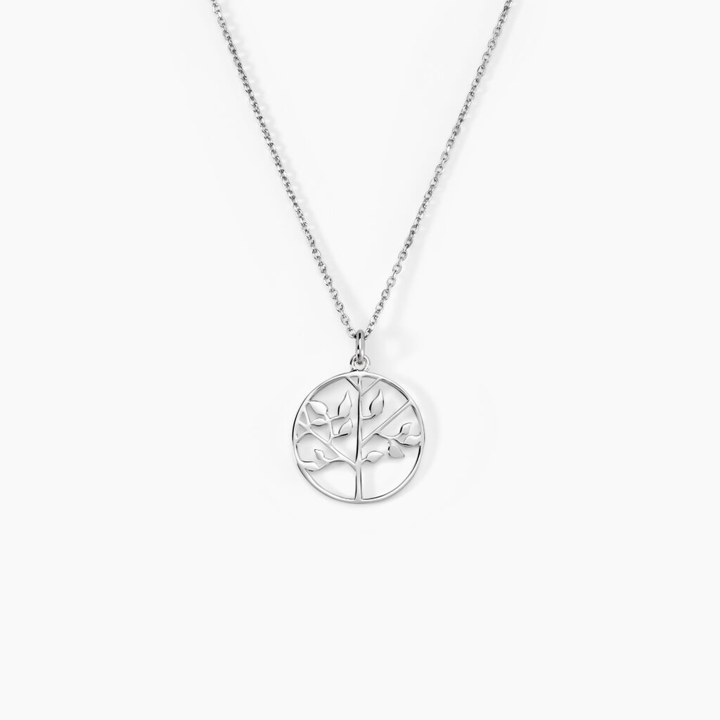 Collier Mely Argent Blanc - Colliers fantaisie Femme | Histoire d’Or