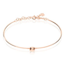 Bracelet Jonc Bilao Argent Rose - Bracelets fantaisie Femme | Histoire d’Or