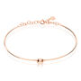 Bracelet Jonc Bilao Argent Rose