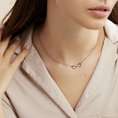 Collier Filomene Argent Blanc - Colliers fantaisie Femme | Histoire d’Or