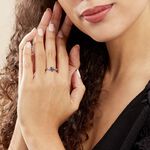 Bague Laldilon Argent Blanc Oxyde De Zirconium - Bagues avec pierre Femme | Histoire d&rsquo;Or