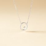 Collier Marthe Argent Blanc Perle De Culture Et Oxyde De Zirconium - Colliers fantaisie Femme | Histoire d&rsquo;Or