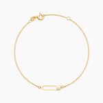 Bracelet Or Jaune Lucasta Perle De Culture - Bracelets Femme | Histoire d&rsquo;Or