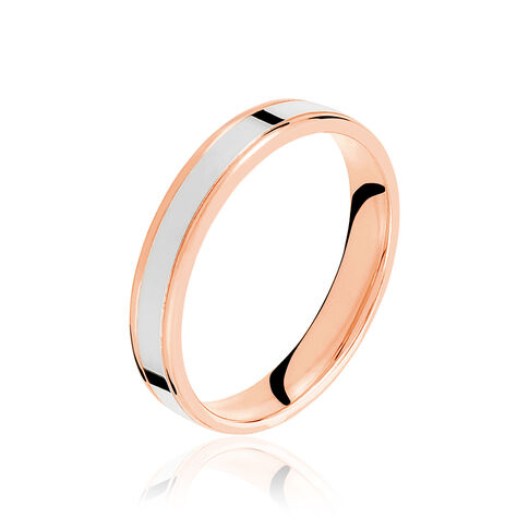 Alliance Hevan Ruban Or Bicolore - Alliances Unisex | Histoire d&rsquo;Or