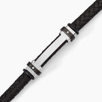 Bracelet Acier Blanc Ludovic Oxyde De Zirconium - Bracelets Homme | Histoire d&rsquo;Or