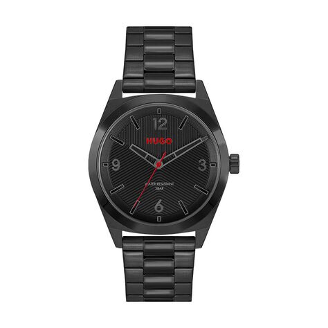 Montre Hugo Make Noir - Montres Homme | Histoire d’Or