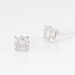 Boucles D'oreilles Puces Artemis Or Blanc Diamant - Clous d'oreilles Femme | Histoire d’Or