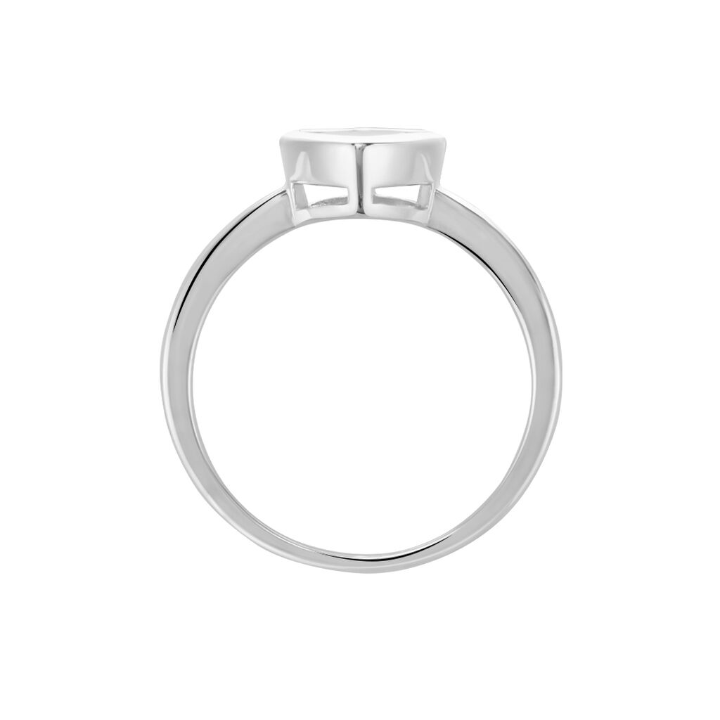 Bague Dahud Argent Oxyde De Zirconium - Bagues Coeur Femme | Histoire d’Or