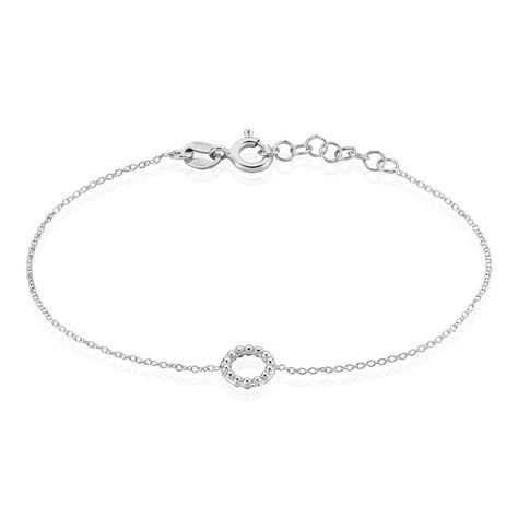 Bracelet Peytone Argent Blanc - Bracelets Femme | Histoire d’Or
