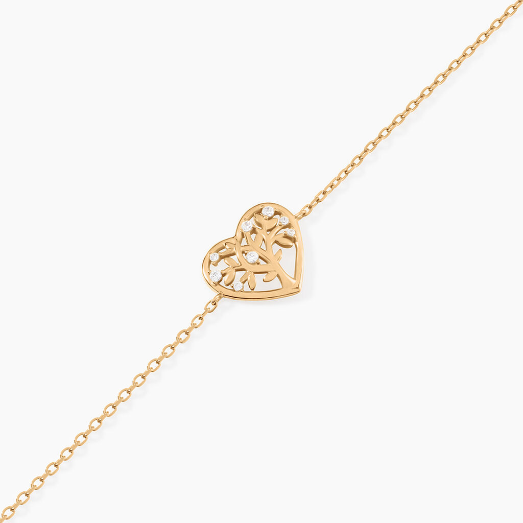 Bracelet Romée Plaqué Or Jaune Oxyde De Zirconium - Nouveautés Femme | Histoire d’Or