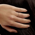 Alliance Rhea Or Blanc Diamant - Alliances Femme | Histoire d&rsquo;Or