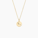 Pendentif Or Jaune Astraea Oxyde De Zirconium - Pendentifs Zodiaque Femme | Histoire d&rsquo;Or