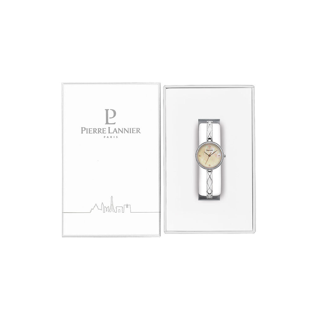 Montre Pierre Lannier Leia Blanc - Montres Femme | Histoire d’Or