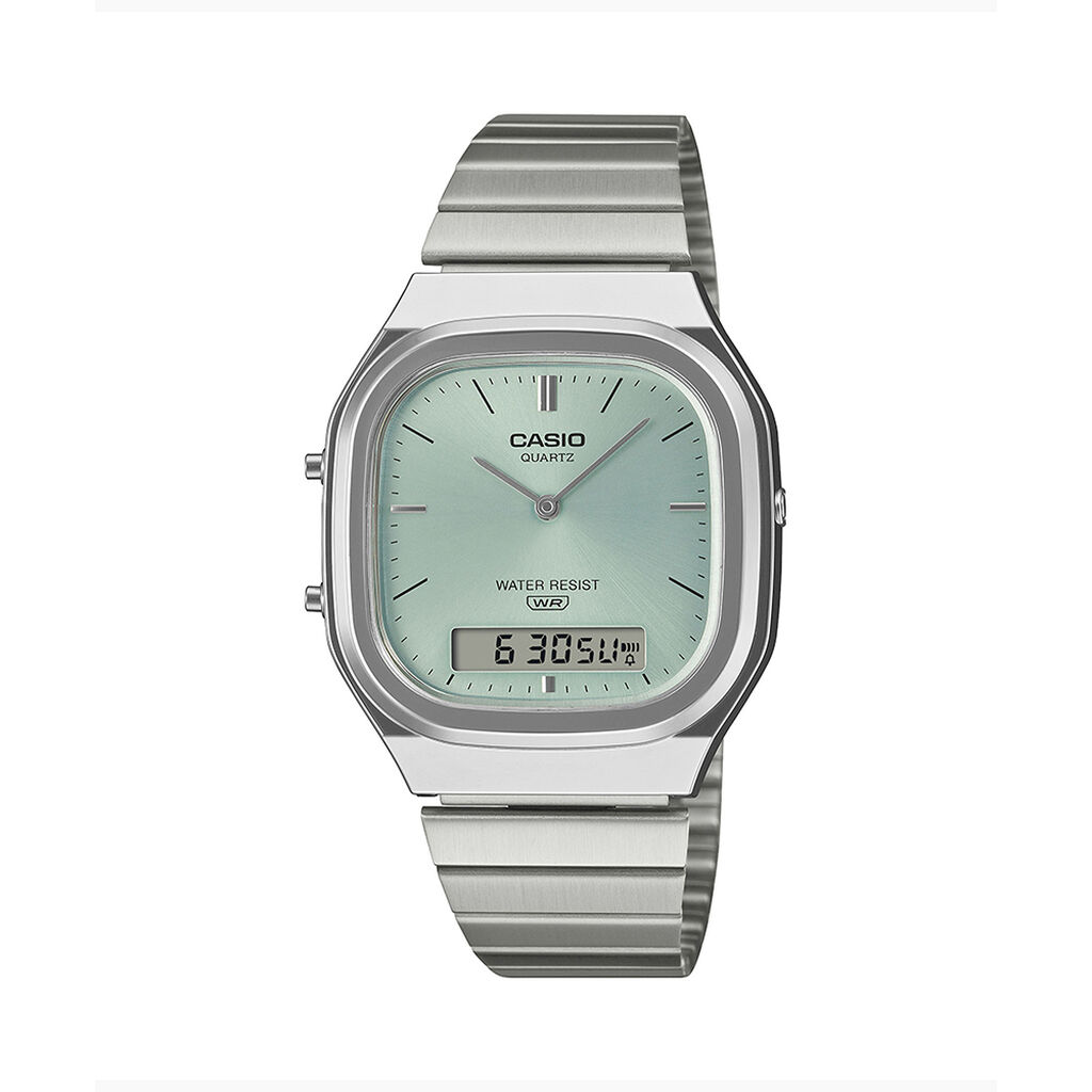 Montre Casio Collection Aq240 Vert - Montres Unisex | Histoire d&rsquo;Or