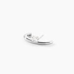 Bijoux D'Oreilles Jockie Argent Blanc Oxyde De Zirconium - Boucles d'oreilles fantaisie Femme | Histoire d&rsquo;Or