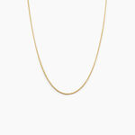 Cha&icirc;ne Iris Maille Gourmette Or Jaune - Chaines Femme | Histoire d&rsquo;Or