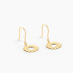 Boucles D'Oreilles Pendantes Hypatia Or Jaune - Boucles d'oreilles pendantes Femme | Histoire d&rsquo;Or