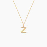 Pendentif Lettre Z Or Jaune Oxyde - Pendentifs Famille | Histoire d&rsquo;Or