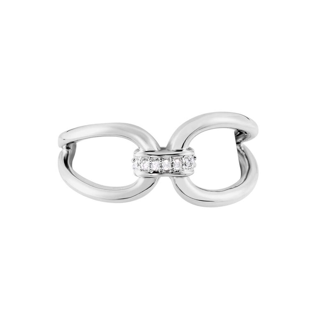 Bague Colas Argent Oxyde De Zirconium - Bagues avec pierre Femme | Histoire d&rsquo;Or