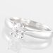 Bague Solitaire Iris Or Blanc Diamant - Bagues solitaires Femme | Histoire d’Or