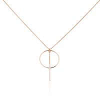 Collier Argent Rose Enissa