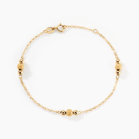 Bracelet Brooks Or Jaune - Bracelets Femme | Histoire d&rsquo;Or