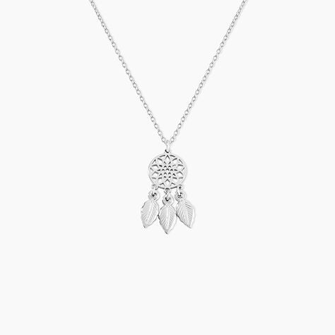Collier Ida Argent Blanc - Colliers fantaisie Femme | Histoire d’Or