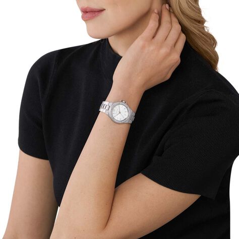 Montre Michael Kors Lennox Blanc - Montres Femme | Histoire d’Or
