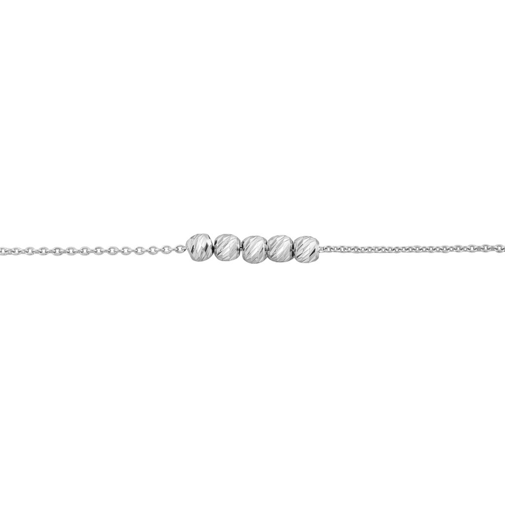 Bracelet Soukamba Argent Blanc - Bracelets Femme | Histoire d’Or