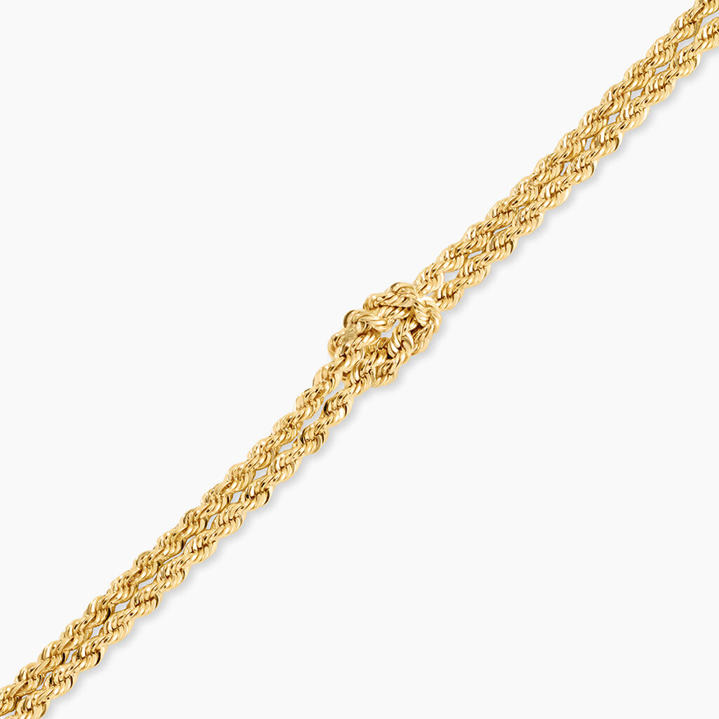 Bracelet Jerry Or Jaune - Bijoux sans pierre Femme | Histoire d&rsquo;Or