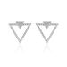 Boucles D'oreilles Pendantes Sauge Argent Blanc Oxyde - Boucles d'oreilles pendantes Femme | Histoire d’Or
