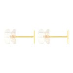 Boucles D'oreilles Puces Genovera Or Jaune - Clous d'oreilles Femme | Histoire d&rsquo;Or