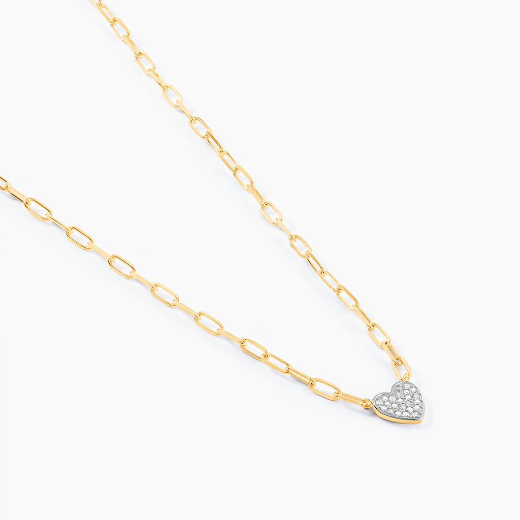 Collier Loved One Or Jaune Diamant - Colliers Femme | Histoire d&rsquo;Or