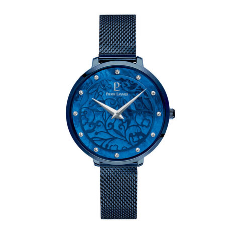 Montre Pierre Lannier Eolia Bleu - Montres Femme | Histoire d’Or