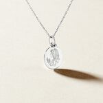 Pendentif Zodiaque Rond Argent Blanc - Pendentifs Communion Famille | Histoire d&rsquo;Or